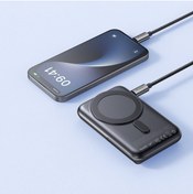 Resim Mcdodo MC-1511 20W 10000 mah Katlanabilir Magsafe Powerbank Siyah 
