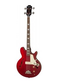 Resim Epiphone Jack Casady 4 Telli Bas Gitar Sparkling Burgundy 