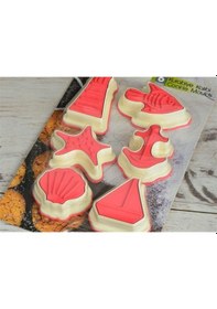 Resim Denizci Kurabiye Kalıbı Seti Asorti 6 Parça 