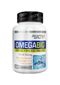 Resim Big Joy Omegabig Balık Yağı 1200 Mg 30 Kapsül 