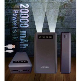 Resim 20.000 Mah Ultra Yüksek Kapasiteli Powerbank Çift Usb Çıkışlı Taşınabilir Hızlı Şarj Cihazı Çok Renkli 