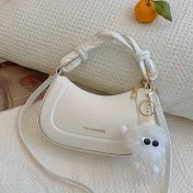 Resim 2025 Sonbahar Kış Trend Dönüştürülebilir Kadın Çantası - Çıkarılabilir Omuz Askısı & Bilek Kayışı, Fermuarlı Kapatma, Düz Renk (Koyu Kahverengi) - Günlük ve Resmi Kıyafetler İçin Çok Yönlü El Çantası 