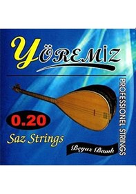 Resim 3 Adet Yöremiz Paslanmaz Çelik 0.20 Numara Uzun Saplı Saz Tel Set 