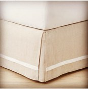 Resim METİNEV Tek Kişilik 120x200 Baza Eteği Bej Beyaz 