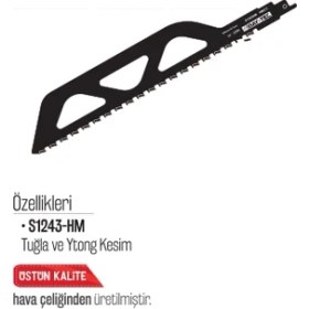 Resim Bay Tec Tilki Kuyruğu Ytong Tuğla ( Baytec ) S1243HM 