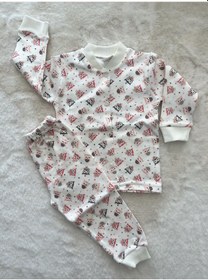 Resim Seçkinbebe Baykuşlu Pijama Takımı Pembe 