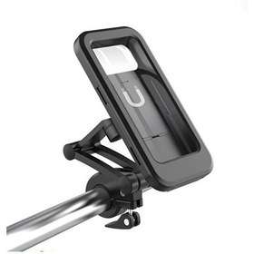 Resim Torima JX-021 Su Geçirmez Bisiklet Motorsiklet ATV Motosiklet Telefon Tutacağı 