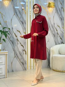 Resim NY MEHLİKA TAŞ VE PLİSE DETAYLI TUNİK 26042 - Siyah / 42 