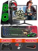 Resim WARBOX HOBİT I3 7100 3.90ghz 16gb Ram 240gb Ssd 250gb Hdd R7 240-4gb E.kartı 22" Monitör 