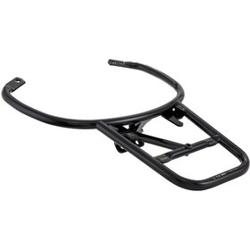 Resim Vespa GTS-GTV Arka Çanta Taşıma Demiri *Parlak Siyah* (2006- ) / FA ITALIA 