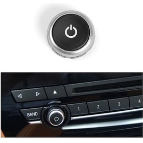 Resim Araba Radyo Anahtarı Düğmesi Cd Çalar Ses Düğmesi 64119350272 Bmw F15 İçin 