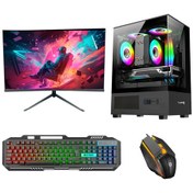 Resim Rotampc RT0227 i5-13600KF 8 GB 256 GB SSD 4 GB GTX1050Ti 23.8" Free Dos Masaüstü Oyuncu Bilgisayarı 