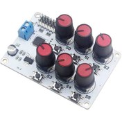 Resim KONTAKTEK 6 Kanal Potansiyometreli Servo Motor Kontrol Kartı 