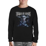 Resim Cradle of Filth Siyah Çocuk Sweatshirt 