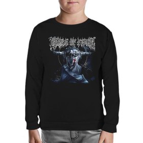 Resim Cradle of Filth Siyah Çocuk Sweatshirt 