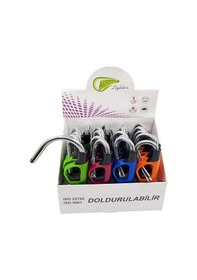 Resim İtalyano Doldurulabilir Yaylı Kıvrılabilir Renkli Mutfak Çakmağı Diğer 