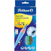 Resim Pelikan Kuru Boya Kalemi Silgili 12 Li 700689 