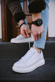 Resim Oksit Cnt 360 Bağcıklı Kalın Taban Erkek Sneaker 