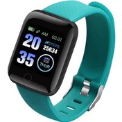 Resim Springsun 1.3" Dokunmatik Ekranlı Spor Saati Su Geçirmez Fitness Takipçisi Kan Basıncı Kalp Atış Hızı Kan Akıllı Saat (İthalatçı Garantili) 