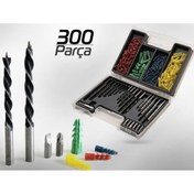 Resim Evvano 300 Parça Dübel ve Matkap Ucu Seti 