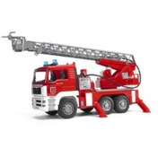 Resim Bruder 02771 Man Merdivenli Oyuncak İtfaiye Arabası 