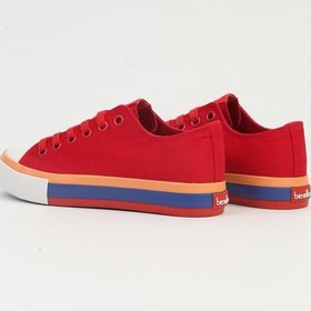 Resim Benetton İthal Kirmizi Kadın Spor Ayakkabı Bnı-10031 001 