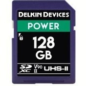 Resim Delkin Devices 128GB Power SDXC UHS-II 2000X (V90) Hafıza Kartı 