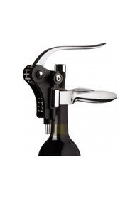 Resim Vacu Vin Kaldıraçlı Tavşan Tirbuşon Siyah 