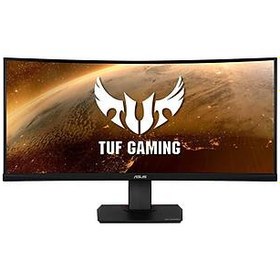 Resim Asus Tuf Gaming 35 VG35VQ VA Kavıslı Freesync 3440x1440 1MS 100HZ 3Yil HDMIx2 DP Usb 3.0X2 Vesa Elmb Sync Gaming Monitör 