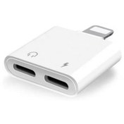 Resim Platoon PL-8751 Yeni Nesil iPhone Lightning Şarj ve Kulaklık Girişi Otg Adaptör 