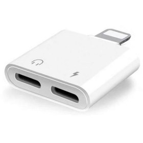 Resim Platoon PL-8751 Yeni Nesil iPhone Lightning Şarj ve Kulaklık Girişi Otg Adaptör 