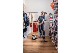 Resim Karcher VC 3 Beyaz Toz Torbasız Elektrikli Süpürge HEPA Filtre ile Kompakt Kullanım ve 0,9 L Toz Hacmi 