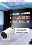 Resim BellaThec Taşınabilir Android Projeksiyon Cihazı | HDMI ve USB Girişli, Dahili Wifi ile Full Bağlantı 