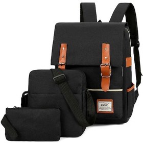 Resim Reedark "usb'li Büyük Kapasiteli Moda Sırt Çantası - Seyahat Ve Ofis İçin Çok Amaçlı Laptop Çantası Seti" 