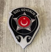 Resim ModaCanel Takım Elbise Için Klipsli Rozet Arma Amir Rozeti 