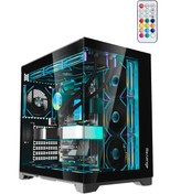 Resim Revenge Kumandalı Supernova 7x Argb Fanlı Atx Temperli Cam Panel Akvaryum Usb 3.0 Gaming Bilgisayar Kasası 