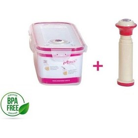 Resim Moon Star Mlock Vaku Mlu Saklama Kabı 125 L Pompa-Mvb-189 Çok Renkli 