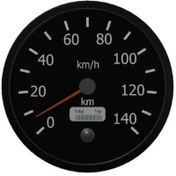 Resim ÖLÇÜSAN 24v Elektronik Kilometre Saati (CAP 140 MM) 140 Km/h Bmc Fatih 280 