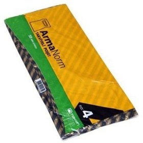 Resim Florex Arma Naksan Siyah Desenli Takviyeli Poşet No:4 