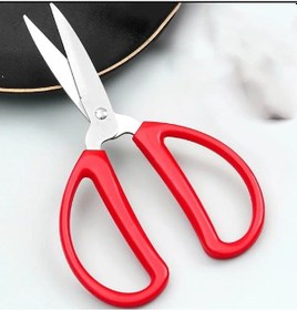 Resim Dayanıklı Paslanmaz Çelik Ev Makası Sivri Uçlu Dikiş Ofis Makası Nakış Deri Kumaş Kağıt Terzi Makası 