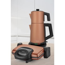 Resim Goldmaster Gold Elektrikli Mutfak Çeyiz Seti 2 Li Evlilik Paketi 