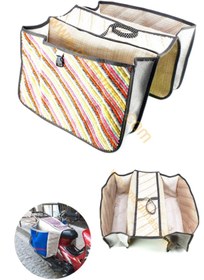 Resim MOTOLİNAS Halı Heybe Motorsiklet, Motosiklet, Scoter, Cg, Cub, Ybr 