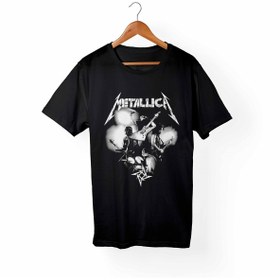 Resim Alfa Tshirt Metallica Çocuk Siyah Tişört 