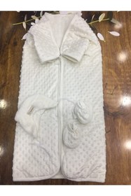 Resim Bebessi Kız Bebek Welsoft Kundak Battaniye Seti Das50 84102 