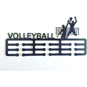 Resim tritasarım Voleybol Madalya Askısı 