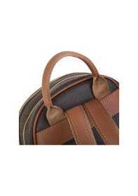 Resim Nas Bag Kadın Sırt Çantası Kahve Taba Gofraj Kahve Taba 