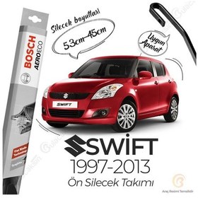 Resim Suzuki Swift Muz Silecek Takımı 1997-2013 Bosch Aeroeco 