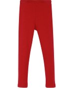 Resim Lovetti Açık Kırmızı Kız Çocuk Kışlık Tam Boy Düz Basıc Tayt Açık Kırmızı 