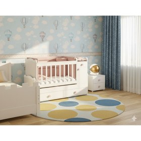Resim Patiko Furniture Sahra 890 Büyüyen Beşik (60X165) Pembe 