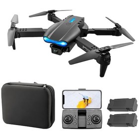 Resim Tenfowee 4k Çift Kameralı Rc Drone, Engelden Kaçınma Ve Jest Kontrolü İle Uzun Uçuş Süresi, Taşıma Çantası Ve 2 Pil Dahil 